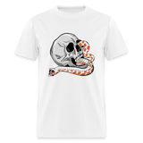 Hognose Drama Snake Albino Hoggie Danger Noodle Unisex T-Shirt - white