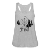 Women's Flowy Tank Top by Bella - heather gray
