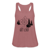 Women's Flowy Tank Top by Bella - mauve