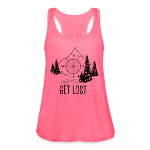 Women's Flowy Tank Top by Bella - white