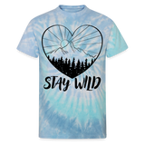 Unisex Tie Dye T-Shirt - blue lagoon