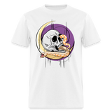 Hognose Snake Skull Dramatic Danger Noodle Unisex T-Shirt - white