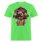 Cerberus Pug Design Fantasy Mythology Dog Lover Unisex T-Shirt - kiwi