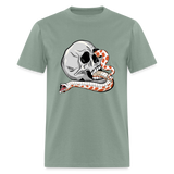 Hognose Drama Snake Albino Hoggie Danger Noodle Unisex T-Shirt - sage