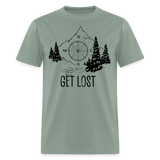 Men’s Hiking Humor Outdoor Enthusiast Classic T-Shirt - sage