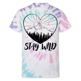 Unisex Tie Dye T-Shirt - Pastel Spiral