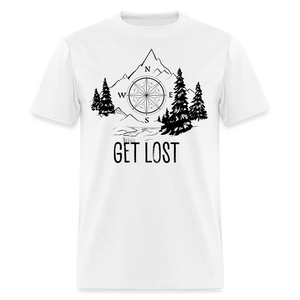 Men’s Hiking Humor Outdoor Enthusiast Classic T-Shirt - white