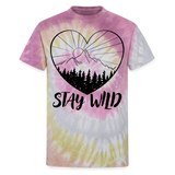 Unisex Tie Dye T-Shirt - Desert Rose