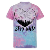 Unisex Tie Dye T-Shirt - cotton candy