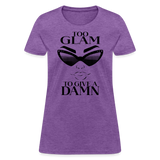 Glam Diva Make up Artist T-Shirt - purple heather