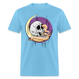 Hognose Snake Skull Dramatic Danger Noodle Unisex T-Shirt - aquatic blue