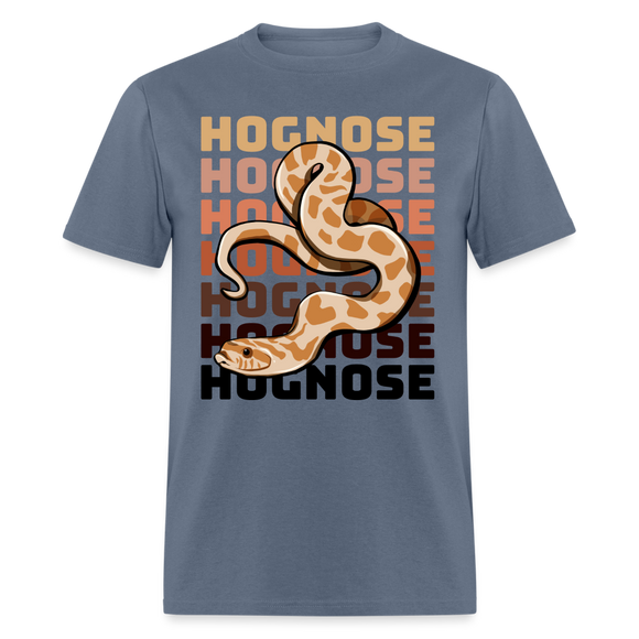 Hognose Snake Reptile Lovers Retro Style Unisex T-Shirt - denim
