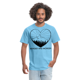 Men's Mountain Biking Hiking Classic T-Shirt - aquatic blue
