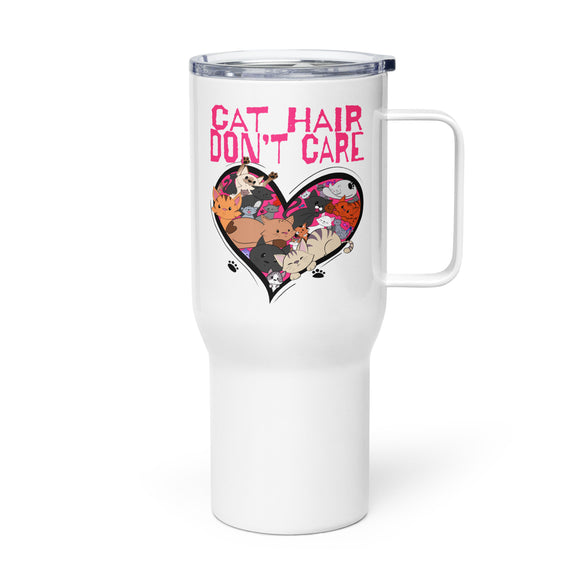 Funny Cat Parent Travel Mug