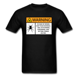 Spider Warning Arachnophobia Fear of Spiders Joke Unisex Classic T-Shirt