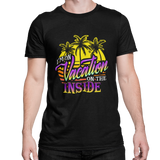 Staycation Travel Summer Vacation On The Inside Unisex Classic T-Shirt