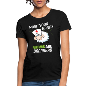 Nurse Sheep Wash Your Hands Germs Are Bad Unisex T-Shirt
