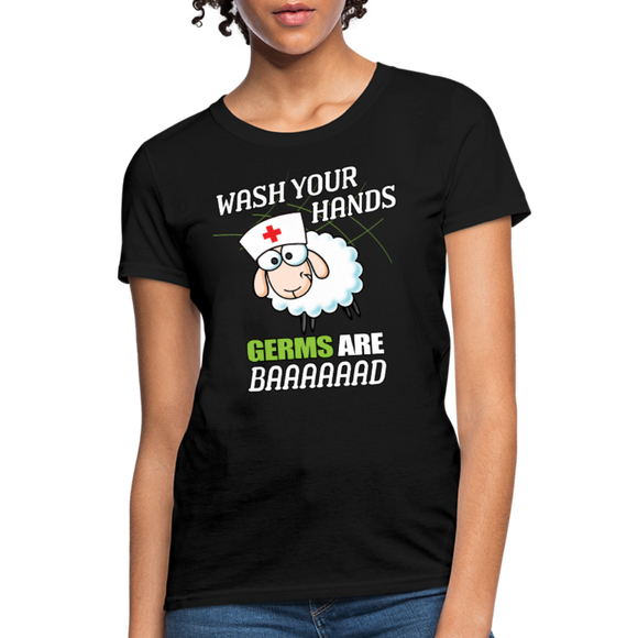 Nurse Sheep Wash Your Hands Germs Are Bad Unisex T-Shirt