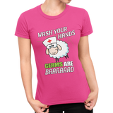 Nurse Sheep Wash Your Hands Germs Are Bad Unisex T-Shirt