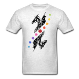 Tribal Dragon D20 Dice Rainbow Tabletop Role Players Unisex T-Shirt