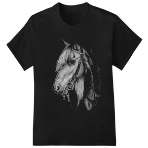 Vintage Style Western Tack Horse Lovers Unisex T-Shirt