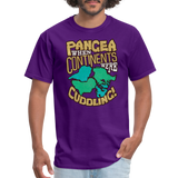 Funny Geologist Shirt Pangea Continent Science Quote Unisex T-Shirt - purple