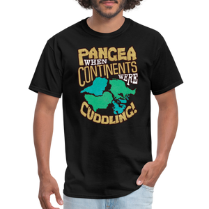 Funny Geologist Shirt Pangea Continent Science Quote Unisex T-Shirt - black